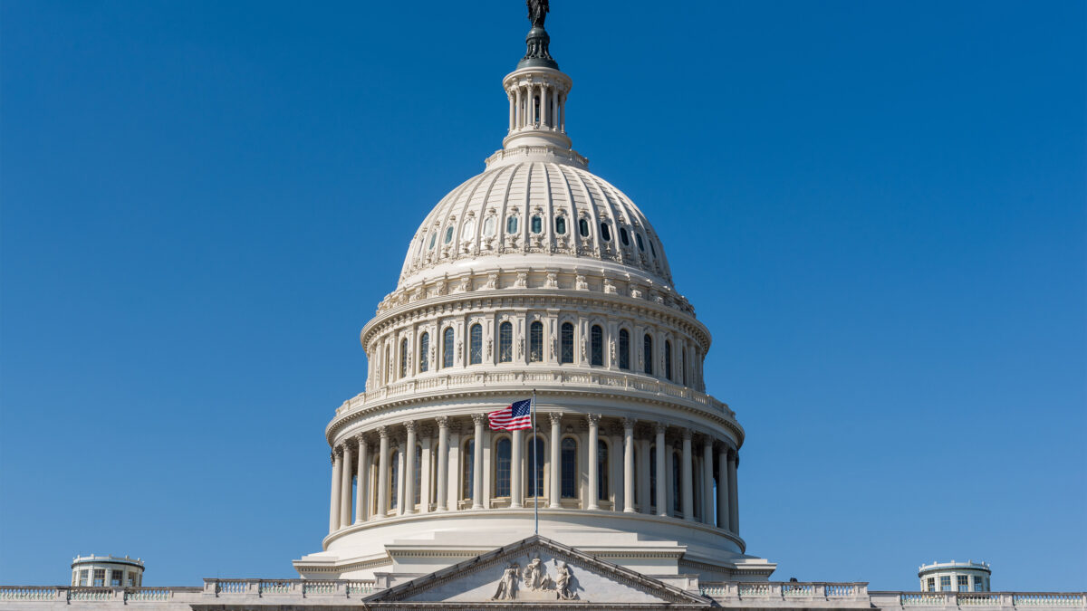 A photo of the U.S. Capitol.